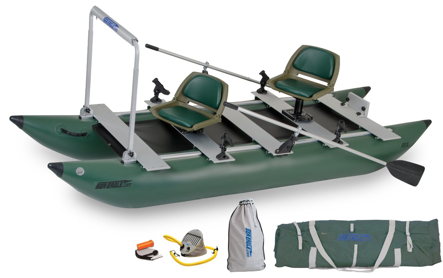 2-Person Inflatable Pontoon Boat Review ...